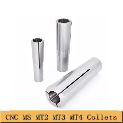 Morse Taper Cone Spring Collet Chuck Silver Color Milling Cutter Clamp Tool • $25.13