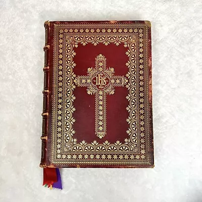 MISSALE ROMANUM 1903 Altar Missal Catholic Latin Mass RARE Catholicism Book • $900