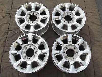 03844 FORD F250 F350 20  WHEEL #1 POLISHED SRW OEM FACTORY RIMS 20in #BC341007CA • $225