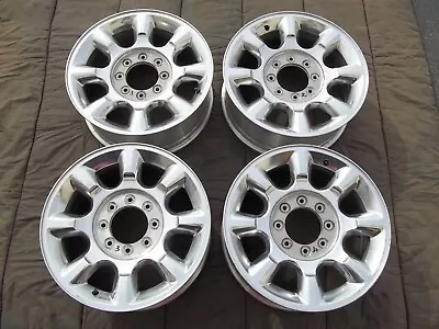 03844 FORD F250 F350 20  WHEELS POLISHED SRW OEM FACTORY 4 RIMS 20in #BC341007CA • $585