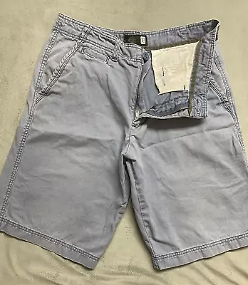 OP Ocean Pacific Shorts Mens 34 Blue Beach Surf Skate Relaxed Fit Bermuda Cali • $15.95