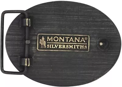 Montana Silversmiths Filigree Initial Attitude Belt Buckle • $45