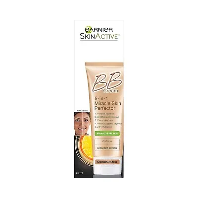 Garnier BB Cream SPF15 Skin Renew 5 In 1 Miracle Skin Perfect Medium/Deep • $17.95