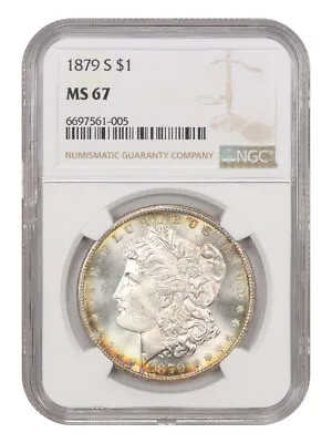 1879-s $1 Ngc Ms67 • $975