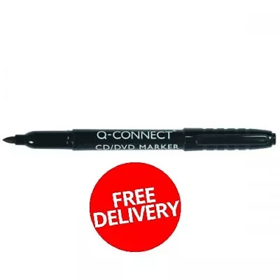 Black Fine Point Tip Permanent Marker Pens 1 - 100 Fast Free Delivery • £44.99