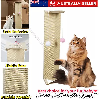 Corner Cat Tree Scratching Post Scratcher Tower Condo House Furniture Bed Stand • $34.89