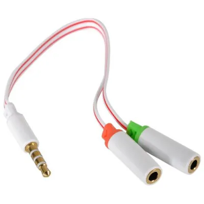 £13.56 • Buy Sandberg 3.5mm Jack Splitter Cable, Mic Input & Audio Output Into 1 X 3.5mm J...