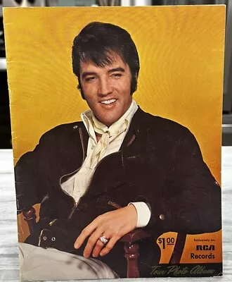 Elvis Presley 1970 Tour Photo Album Rare $1 Version  • $85