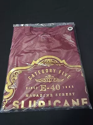 E-40 - SLURICANE / YELLOWBIRD  SHORT SLEVEE T-shirt Burgandy Color MEDIUM NWT  • $49.95