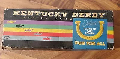 Vintage 1938 Kentucky Derby Racing Game Whitman READ MISSING HORSE & Spinner • $24.29