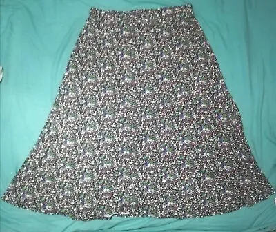 Brora Of Scotland Liberty Print Skirt Size 18. BNWT. Multi Floral. • £78.49