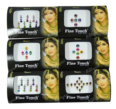 $12.58 • Buy Indian Bindi Pack Of 6 Bindi Sticker Forehead Decoration Bridal Bindi Gift