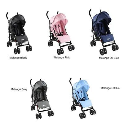Arc Baby Stroller Pushchair Buggy Pram Lightweight Wide Seat- Free Raincover • £69.99
