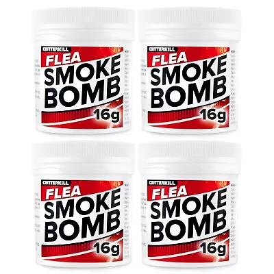 Flea Killer Smoke Fumer BIG Fogger Fumigator Carpet Pest Smoker CritterKill 16G • £27.99