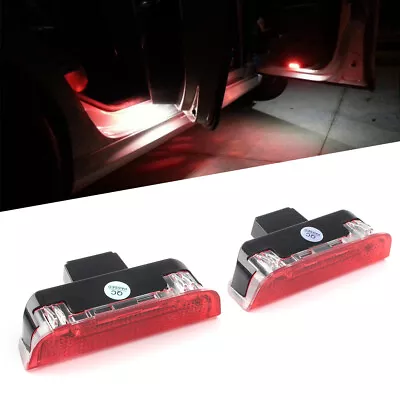 For VW Golf GTi EOS Passat Jetta White Red LED Auto Side Door Courtesy Lights • $15.96