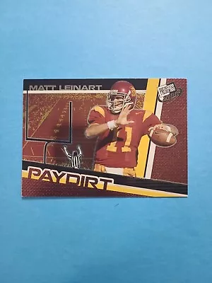 Matt Leinart 2006 Press Pass Paydirt Football Card # 2 G9332 • $1.49