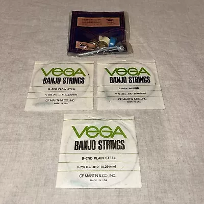 Vintage VEGA Banjo String Lot + More • $15.99