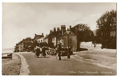 £6.95 • Buy RP Sidmouth Clifton Place Houses Etc Real Photo Postcard Unknown Publisher Devon