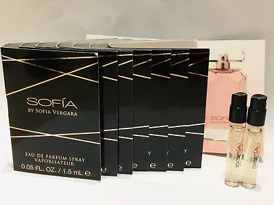 14 Sofia By Sofia Vergara EdP .05oz 1.5ml Spray Vial With  Cards   24 Pack NEW  • $16.78