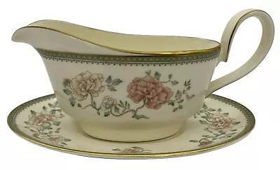 Minton Jasmine Gravy Boat & Underplate • $75