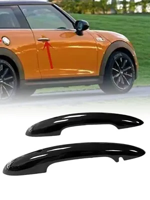 For MINI COOPER F54 F55 F56 F57 F60 2Pcs Glossy Black Door Handle Cover W Sensor • $23.70