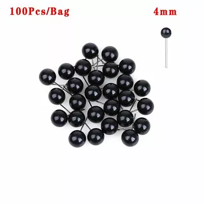 £2.71 • Buy Black Glass Eyes Bears Needle Felting Animals Puppets Making Dolls Accessories