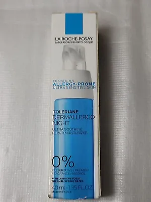 La Roche-Posay Toleriane Ultra Night Cream Allergy Prone Soothing Repair 1.35 Oz • $26.90