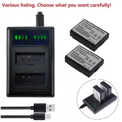 LPE10 LP-E10 Battery & LCD SLIM Charger For Canon EOS REBEL T3 T5 T6 1300D • $12.27
