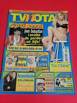 Joan Sebastian Veronica Castro Latin Lover Tvnotas Magazine • $25