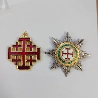 Vatican Order & Star Order Of The Holy SepulcherREPLICA#425D • $49.99