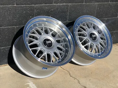 ESM 004M SL Wheels Rims 19x11 19x8.5 5x130 Porsche 997 Turbo *requires Spacer • $1156