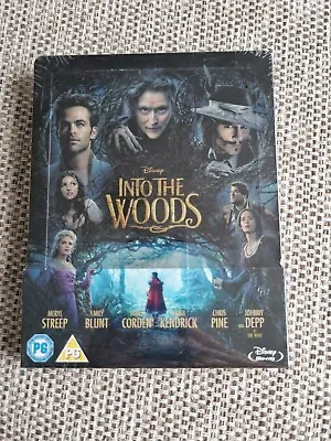 £14 • Buy Into The Woods Blu Ray Steelbook