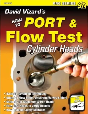 David Vizard's How To Port & Flow Test Cylinder Heads - Free Tracked Delivery • £25.80