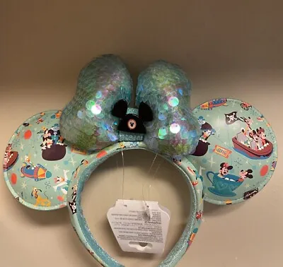 2023 Disney Parks Play In The Park Mickey Minnie Ears Headband - Brand New! • $28.90