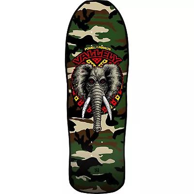 Powell Peralta Skateboard Deck Mike Vallely Elephant Camo Old School Reissue • $84.95