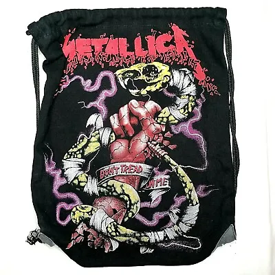 £40.80 • Buy Metallica Backpack Don't Treat On Me Vtg Canvas Rockabilly Meshka Bag Rare