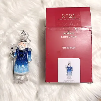 2021 Hallmark DUKE OF WINTER Noble Nutcracker Keepsake Christmas Ornament READ • $12.95