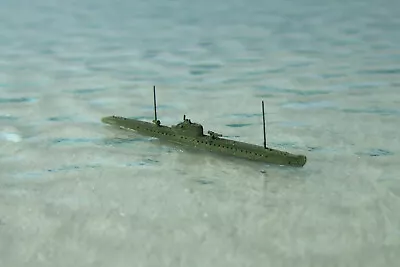 French Submarine IRIS By Rhenania 1:1250 Waterline Ship Model • £14.95