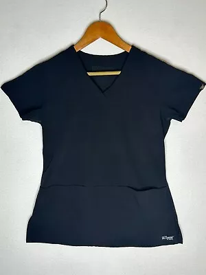 Grey's Anatomy Scrub Top Black Shirt Women's Size X-Small • $9.88