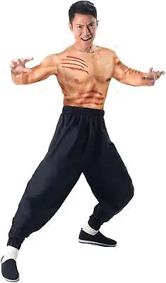 Bruce Lee Muscle Shirt With Cuts Adult Costume • $30.45