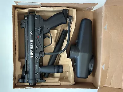 Tippmann A5 Tactical Paintball Gun Marker (New Version) Black A-5 • $220