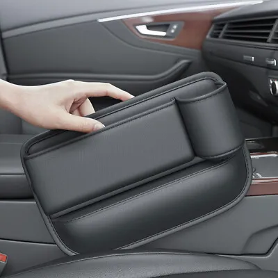 Car Right Side Seat Gap Filler Storage Box Phone Holder Organizer Accessories  • $25.80
