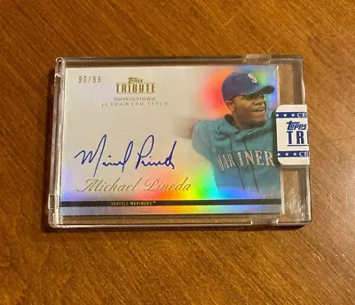 Michael Pineda 2012 Topps Tribute On Card Auto TA-MP3 Seattle Mariners /99 • $7.99