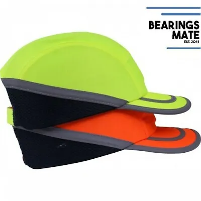 UCI HPBC Safety Bump Baseball Cap Head Protection - Hi Vis Two Tone NEW!! • £10.93