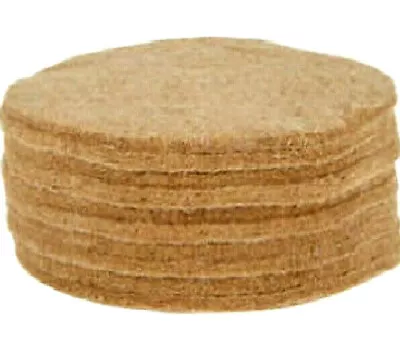 SUPA JUTE NESTING FELTS : 2 Or 10 Pack Bird 5  Inch Nest Pads Bp Canary Bedding  • £2.99