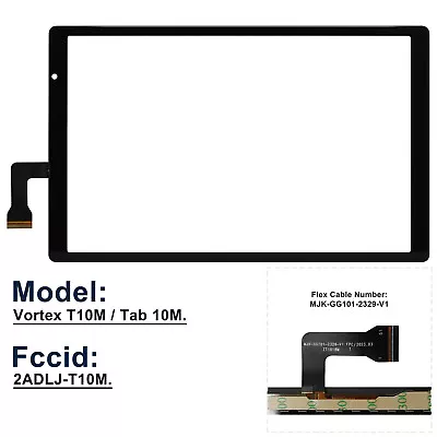 10.1  Touch Screen Digitizer Glass Panel For Vortex Tab 10/T10M/Pro/Plus/Z T10 • $23.79