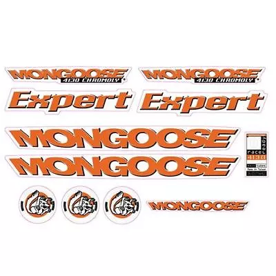 1998 Mongoose Expert For Grey Frame - Decal Set • $56.95