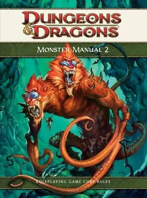 Monster Manual 2: A 4th Edition D&D Core Rulebook [D&D Supplement] • $21.82