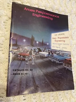 $9.99 • Buy Ames Performance Engineering Catalog Classic Pontiac Parts Gto Muscle Firebird