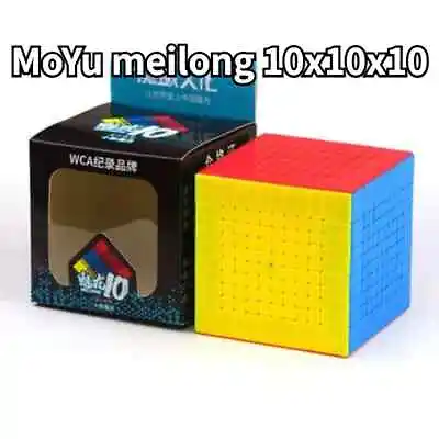 MoYu MeiLong 10x10x10 Magic Cube MeiLong 10x10 Professional  Speed Cube Puzzle • $55